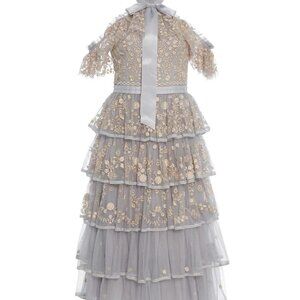 Needle & Thread Zelda Midi Dress Size 4